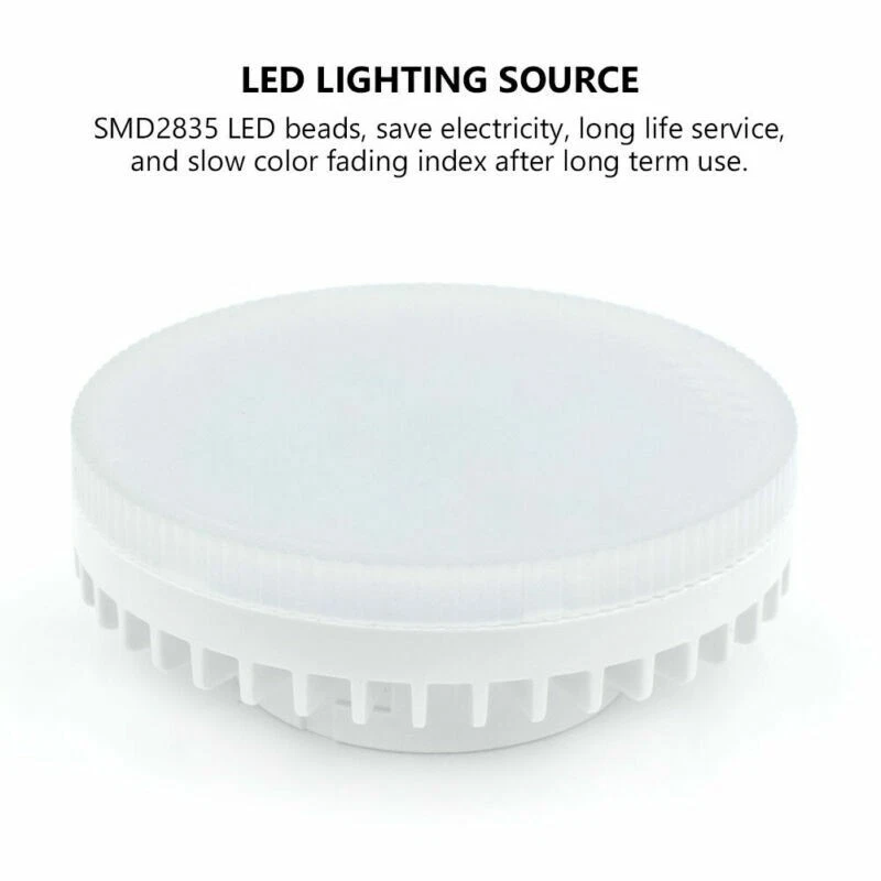 1x GX53 Super 110/220V Warm/Cool White Hotel Downlight Down Lamp LED 5W-18W - Image 3 of 4