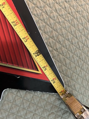 Budweiser Bowtie Beer Sign Clock Metal (Missing Clock Parts) 27”x 14.5” - Picture 7 of 10
