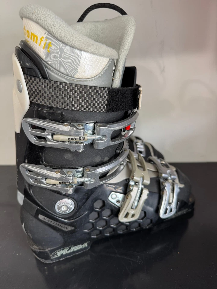 Лыжные ботинки Salomon для горнолыжного спуска мужские 7,5 женские 8,5 / Mondo 25 - Изображение 3 из 4