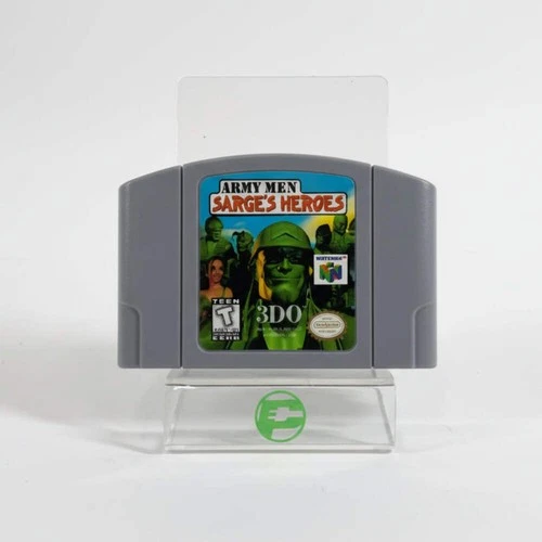 Army Men Sarge's Heroes (Nintendo 64 N64, 1999)