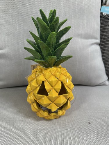 HERE LIES SUMMER Light Up Pineapple Jack O Laterne Halloween SUMMERWEEN 2025
