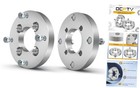  4x110 to 4x156 Wheel Spacers Adapters 1 inch Real Forged Spacers with 12x1.25 