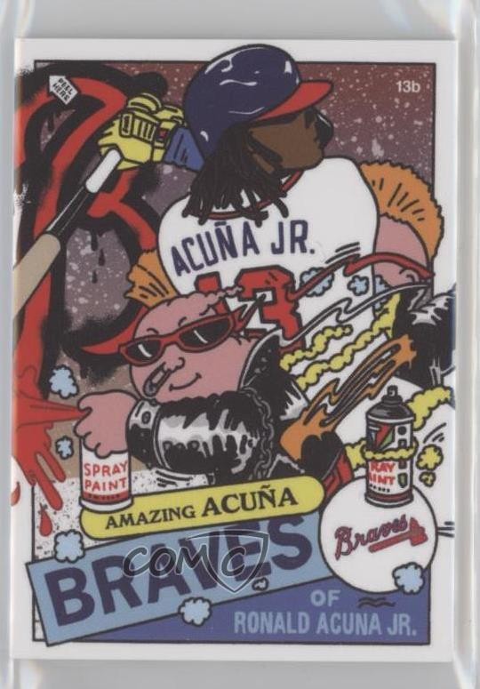 2021 Project 70 Online Exclusive 1985 Topps Baseball Ermsy Ronald Acuna Jr 11yv