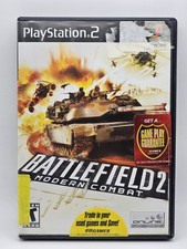 Battlefield 2: Modern Combat PS2 No Manual Tested Working Resurfaced 