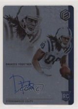 2018 Panini Elements RPS Rookie Signatures /199 Daurice Fountain #107 Auto 0b2