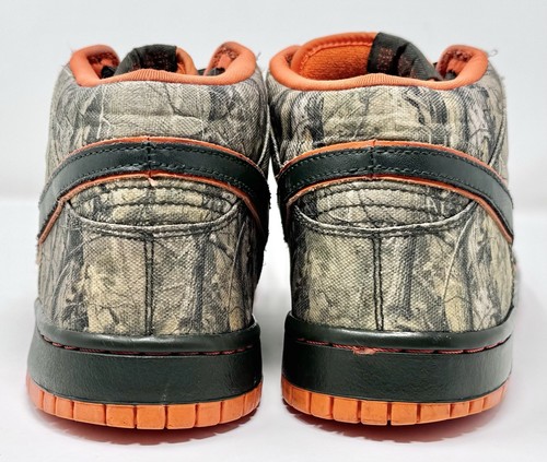 Nike SB Dunk Mid Real Tree 2016 camuflaje 314381-300 talla 9 - Imagen 5 de 22