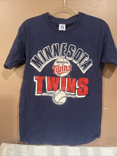 Vintage Minnesota Twins T-Shirt Size Medium Logo Seven Single Stitch - Picture 4 of 6