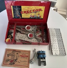 1935 AC Gilbert Erector Set For Parts