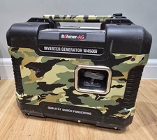 Böhmer-AG W4500i 1.9kW Camo Petrol Inverter Generator. 