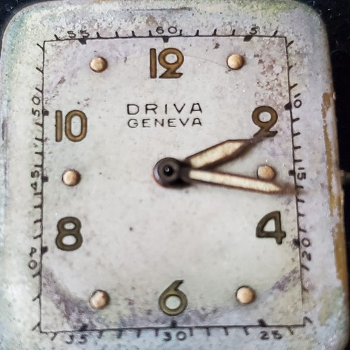 MENS DRIVA GENEVA 17J SWISS H. DUVOISIN MOVEMENT