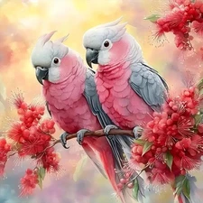 Anuver Bird Diamond Art Kits for Adult, Parrot Painting Multicolor 