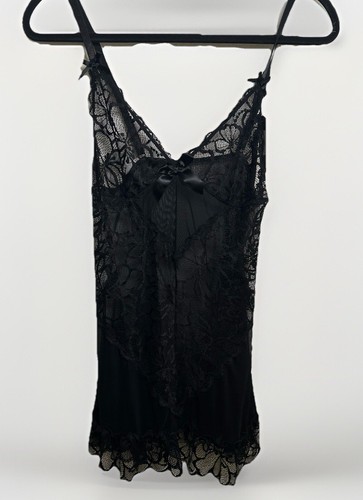 Conjunto de lencería negra Frederick's Of Hollywood Lara May top y bragas talla XL - Imagen 2 de 12