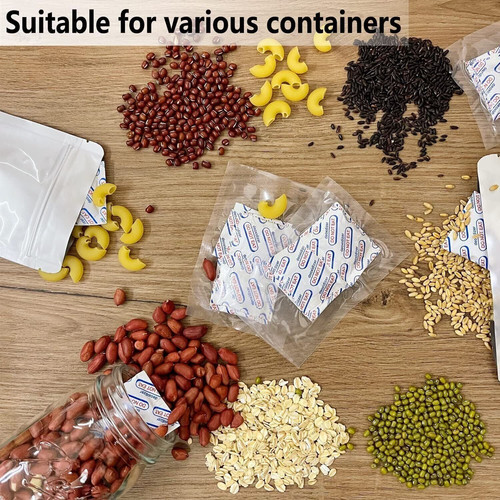 Absorbedores de oxígeno de grado alimenticio de 100 cc, absorbedores de oxígeno para almacenamiento de alimentos a largo plazo - Imagen 7 de 7