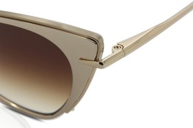 Dita Sunglasses with Dita Von Teese Women's DTS522-02 Gold/Brown 56mm Authentic