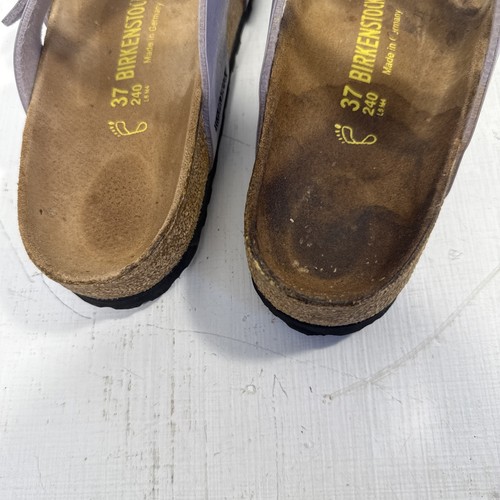 Birkenstock Mayari Sandalen Damen Größe 6-6,5 EU 37 Lavender Pink Zehenschlaufe RAR - Bild 5 von 7