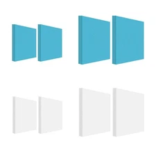 2Pcs Polyurethane Foam Sheets Foam Blocks for Hobby Models Micro Landscape