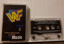 World Wrestling Federation: The Music, Vol. 2 THEME ENTRANCE MUSIC Cassette TAPE