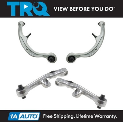 TRQ Front Suspension Lower Control Arm 4pc Kit Set for G35 350Z RWD Coupe New