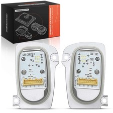 A-Premium 2x Led Hid Xenon Headlight Drl Module for Audi 12-20 8V0998474A Front