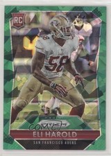 2015 Panini Prizm Rookies Green Crystal Prizm /75 Eli Harold #236 Rookie RC