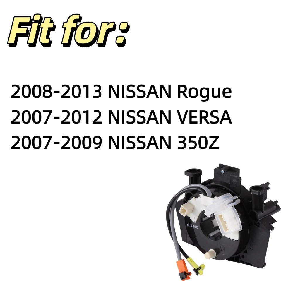 Reloj Muelle Compatible con 2007 2008 2009 2010 2011 2012 Nissan Versa Foto 2 de 4