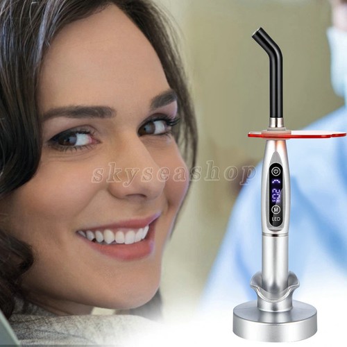 USA-Dental 5W Wireless Cordless LED Curing Light Lamp 1500mw Silver - Bild 16 von 16
