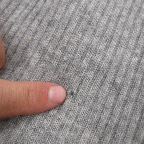 Pantalones James Perse para mujer pequeños grises 100 % cachemir acanalados tejido salón jogger - Imagen 17 de 19