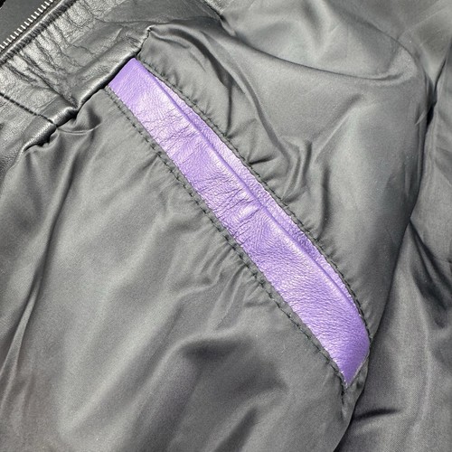 Los Angeles Lakers 2001 Championship NBA Finals Size M Leather Jacket - Picture 21 of 24