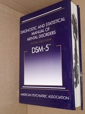 Diagnostic and Statistical Manual of Mental Disorders Dsm-5 - Hardcover Ex Cond