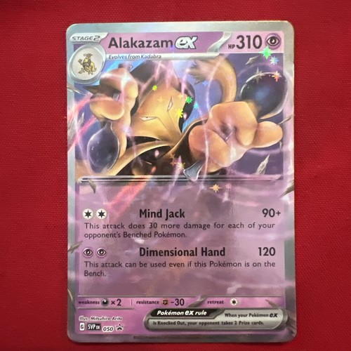 Alakazam ex 050 Sv: Scarlet & Violet Promo Cards Holo - Picture 12 of 16