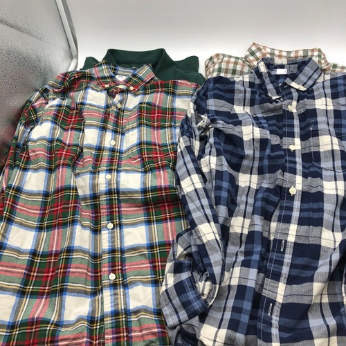 Boys Size 14-16 Long Sleeve Shirts BUNDLE Gap Button Up Polo Janie Jack - Picture 2 of 7