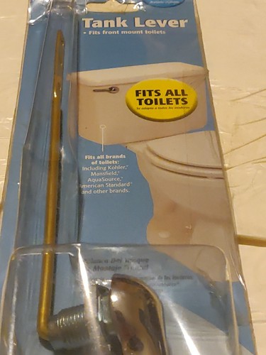 Universal Toilet Tank Lever Fit All Toilet Chrome Finish #35011 - Picture 4 of 5