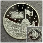 2000 1 Oz .999 Silver Carson City Nevada Struck on Original Carson City Press