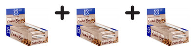 3 x USN Trust Cookie Bars (12x60g) Double Chocolate (32,38 EUR/kg)