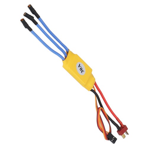 Motore Brushless ESC 30A Alto RPM Multi Protezioni Auto Acceleratore Adattamento Nuovo - Foto 14 di 22