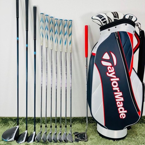 TaylorMade SIM2 MAX D 11-Piece Men’s Golf Club Set Driver FW R Flex New - Picture 11 of 11