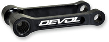Devol - 0115-5502 - Lowering Link - Lowers 0.75"/1.25" - Black