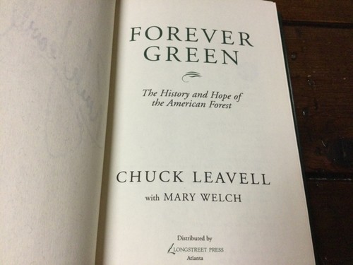 ** SIGNED 1st Edition ** Chuck Leavell ** Forever Green ** (2001 HC/DJ) ** - Imagen 4 de 8