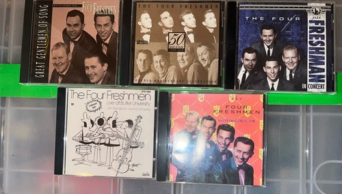 Four Freshmen CD Lot 5 Collectors Series In Concert, Live At Butler, Gentlemen + - Picture 1 of 8