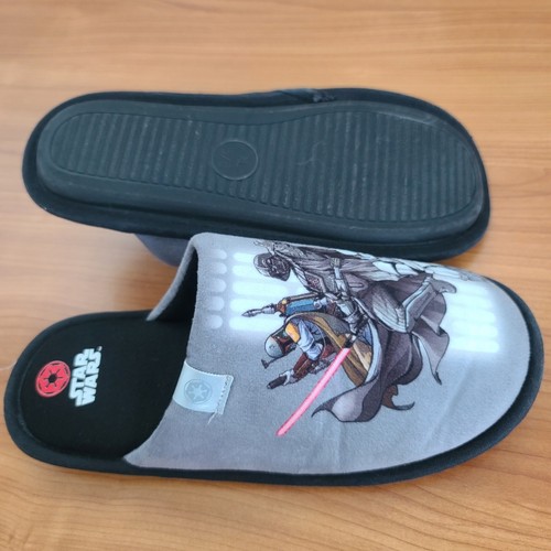 Pantofole bambino Disney Star Wars taglia 5-6 morbide peluche scarpe da interno - Foto 6 di 8