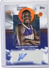 Khaman Maluach 2025-26 Topps Contemporary Marks Auto RC Phoenix Suns