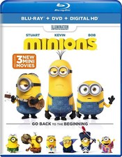 Minions Blu-ray  DVD  Digital 