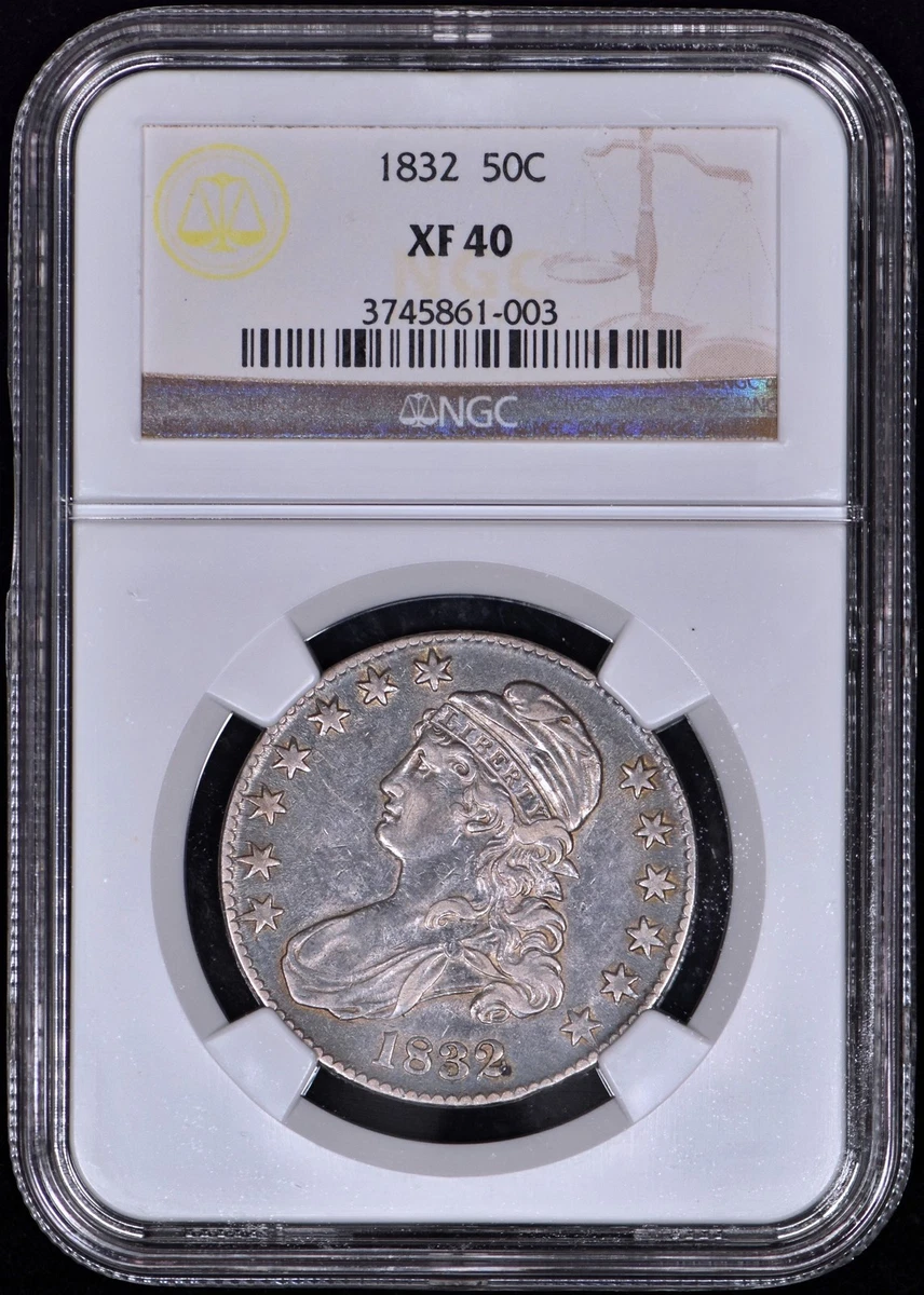 NGC Grade XF 40 US Early Half Dollar Coins (1794-1839) for sale | eBay