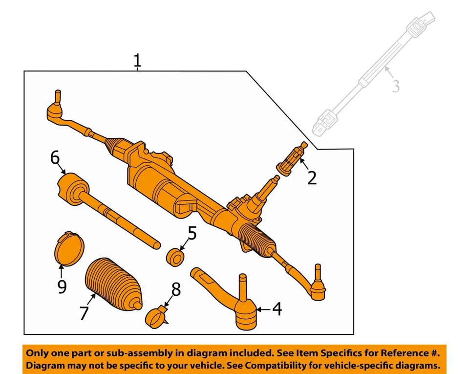 Estante y piñón de engranajes de dirección clase GLE 2020 51 k millas (LKQ ~ 43774648) Foto 4 de 4