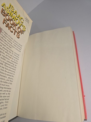 Isaac Asimov’s Book of Facts (1981 HC) 3,000 Interesting Facts Good DJ Worn - Foto 6 di 12