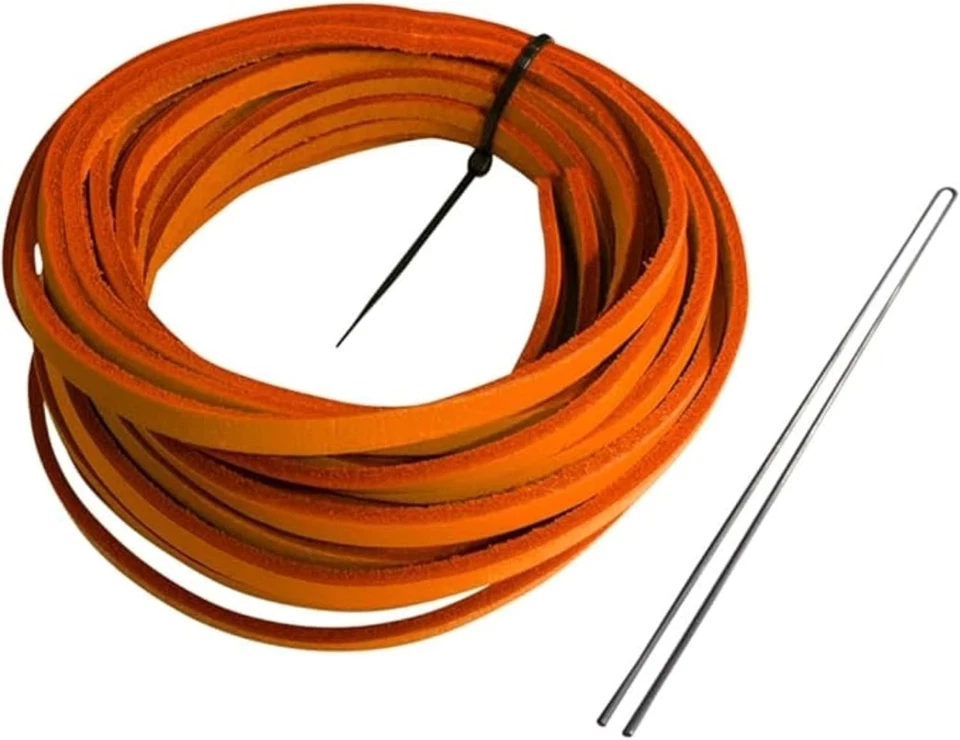 Kit de reemplazo de guantes de cuero con herramienta de cordones para béisbol softbol de campo Foto 3 de 4