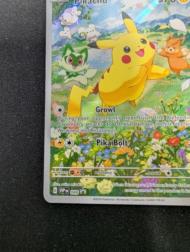Pikachu 088 Sv: Scarlet & Violet Promo Cards Holo - Picture 3 of 10