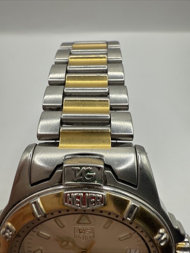 Tag Heuer Professional 200M WF1120-0 Herren Swiss Made 41mm Indiglo Uhr - Läuft! - Bild 5 von 24