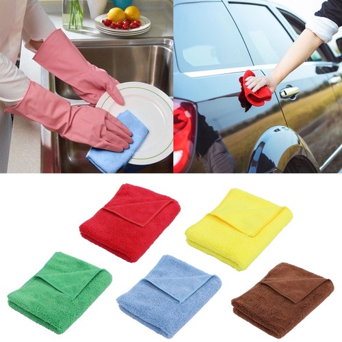 Cleaning Cloth All-Purpose Highly Absorbent Microfiber Streak Free Cleaning Rags - Picture 2 of 11