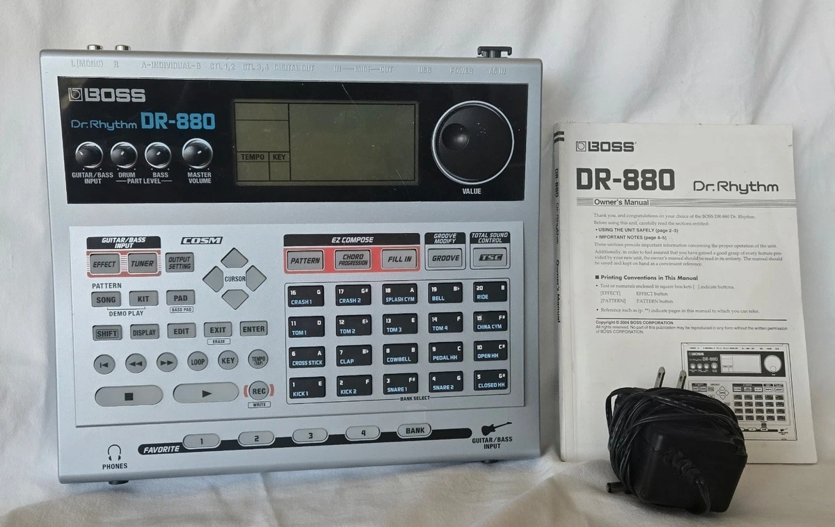 Preços baixos em Bateria Eletrônica Boss Dr 880 | eBay